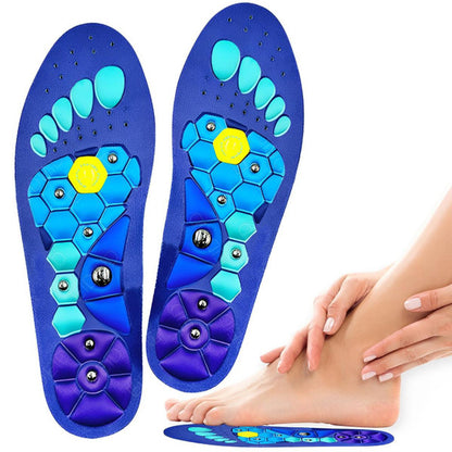 Semelles de Massage Magnétiques  Acupression MAGNETIZEN - Soulagement Pieds Fatigués